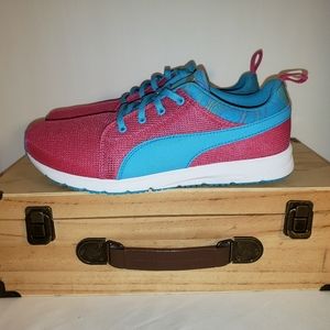 Puma Youth Carson Runner Marble Jr, Size 7C